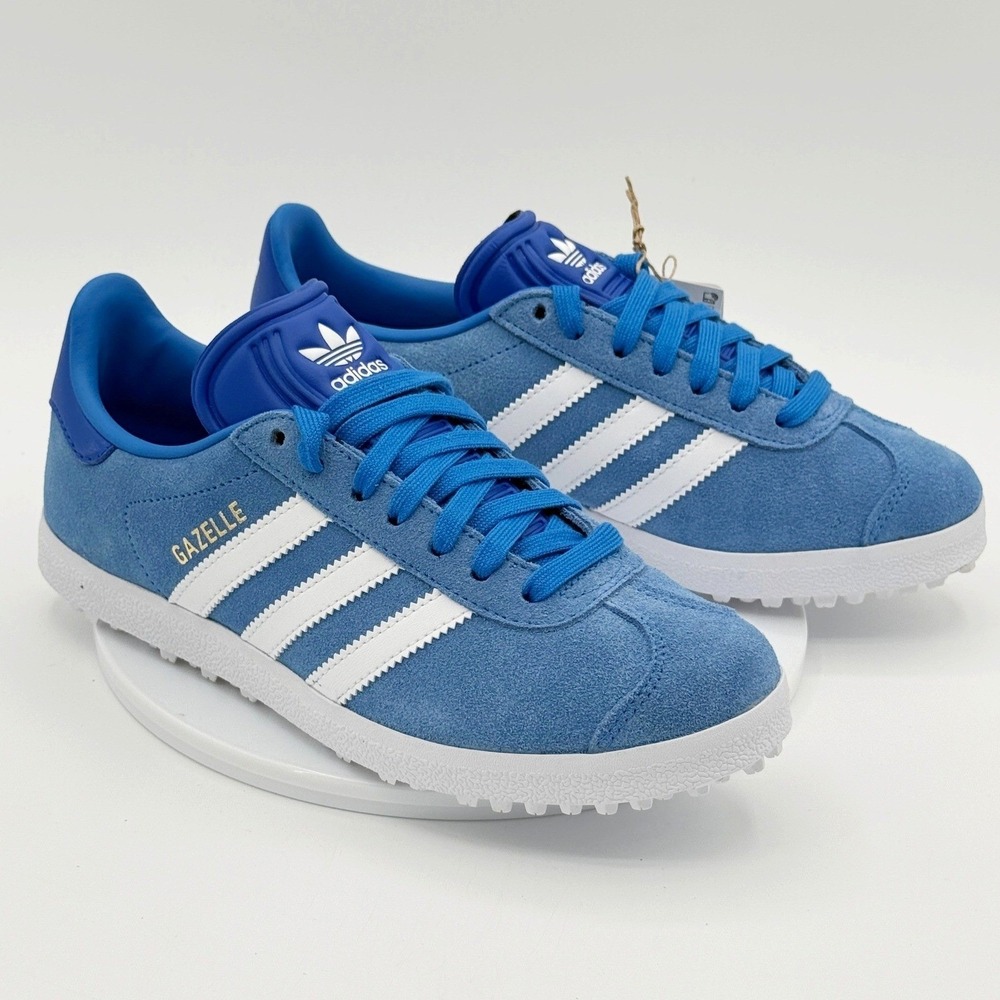 adidas Gazelle Golf Shoes 'Bluebird Suede' / Size 6 Womens / IH2267
